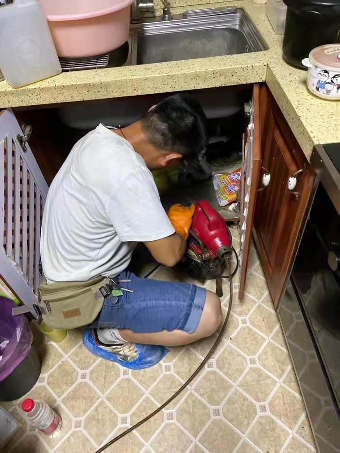 民众镇通下水道